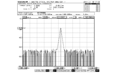 Laser a fibra di tulio CW da 1908 nm (modalità singola, 40 W)